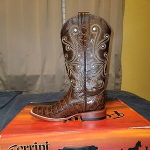 New Womens Cowboy Boots Size 8.5